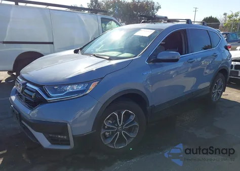 2022 Honda Cr-V Hybrid Ex-L z USA, uszkodzony, nr VIN 5J6RT6H86NL017445